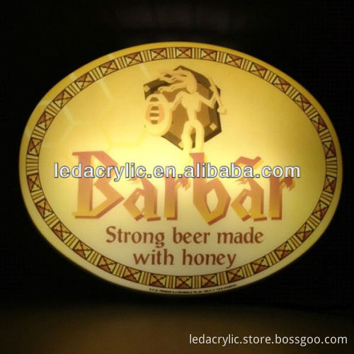 BARBAR HONEY BEER ILLUMINATED SIGN